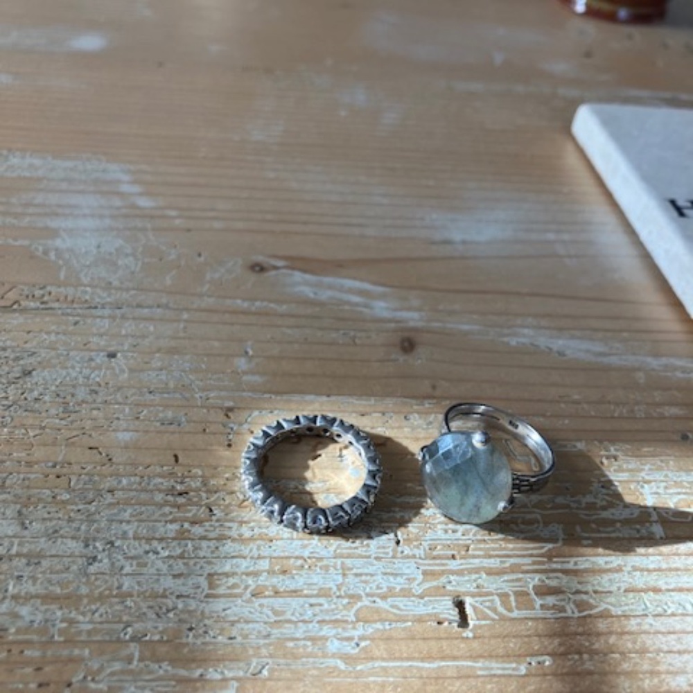 Labradorite Women's Ring--Size 8